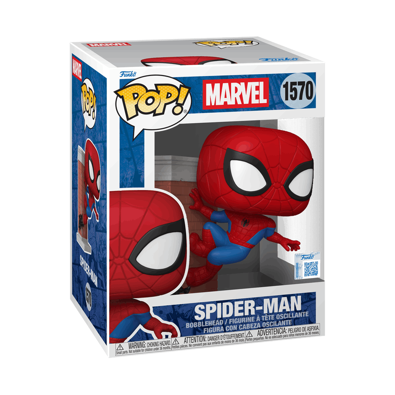 Funko  [POP Premium][American Comics] Spider-Man (Classic Climbing Version) [Special Edition]