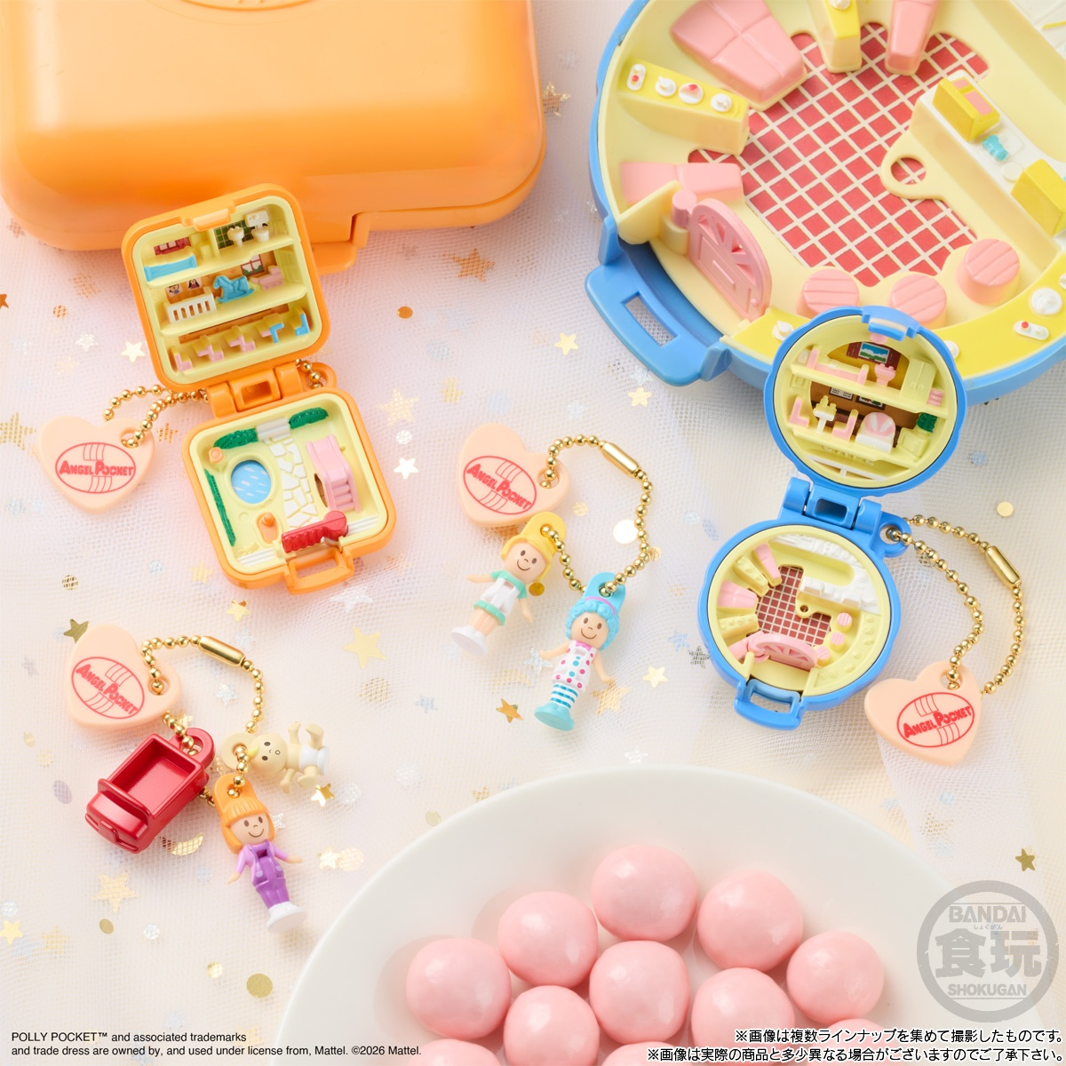 Bandai Candy Toy Angel Pocket Miniature Collection & Choco Boro
