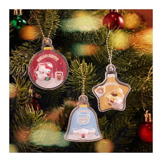 Bandai Candy Toy SANRIO CHARACTERS BOX FIGURE SHOKUGAN BOX W/O GUM( ORNAMENT CHARM )
