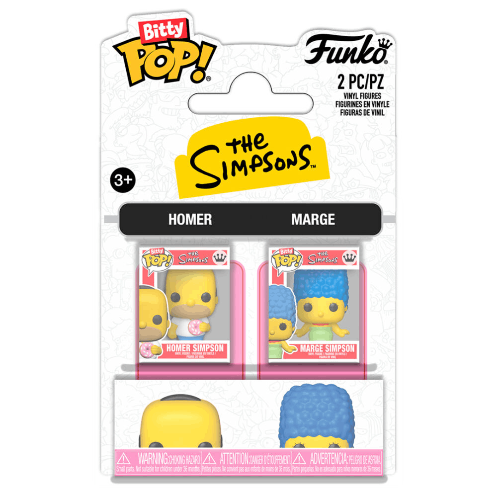 Funko Bitty POP 2pk: Simpsons- H & M