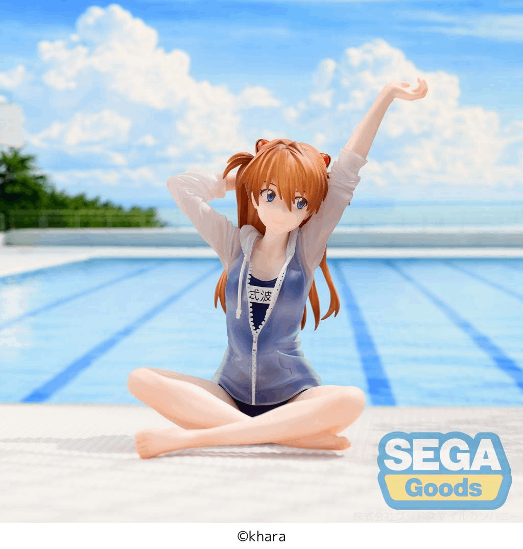Sega Yumemirize "Evangelion: New Theatrical Edition" -Asuka Shikinami Langley- School Swimsuit Ver.