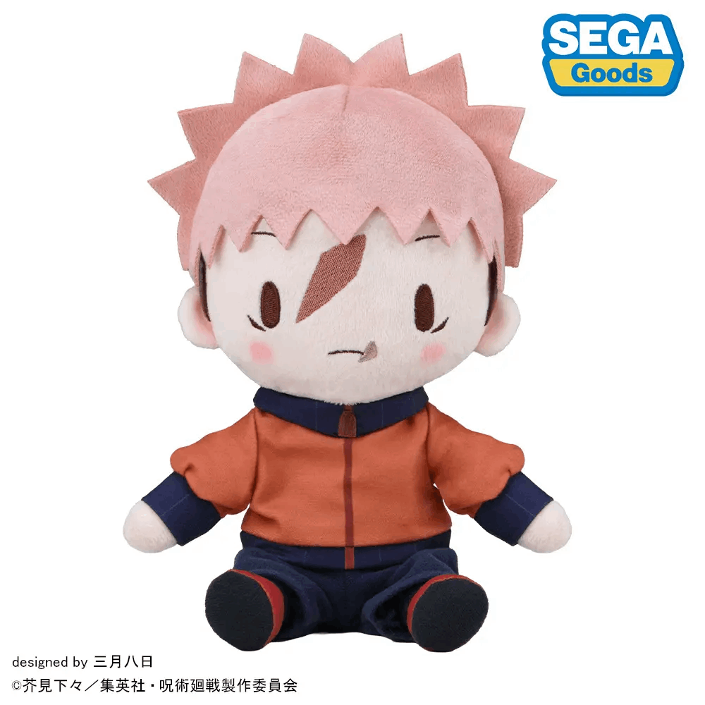 Sega fuwa petit TV Anime "Jujutsu Kaisen The Culling Game" "Yuji Itadori" Plush (M)