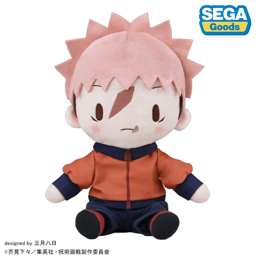 Sega fuwa petit TV Anime "Jujutsu Kaisen The Culling Game" "Yuji Itadori" Plush (M)