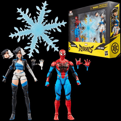 Hasbro Marvel Legends Series Marvel Rivals Spider-Man & Luna Snow 2 Pack