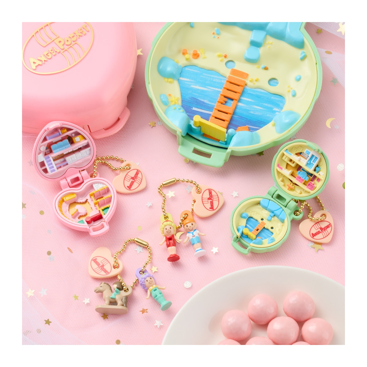 Bandai Candy Toy Angel Pocket Miniature Collection & Choco Boro