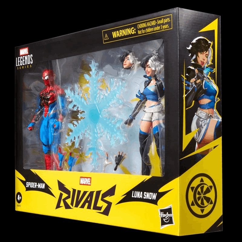 Hasbro Marvel Legends Series Marvel Rivals Spider-Man & Luna Snow 2 Pack