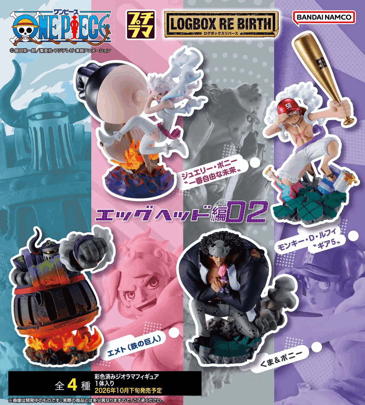 Megahouse Petitrama series LOGBOX RE BIRTH Ver. Egghead 02