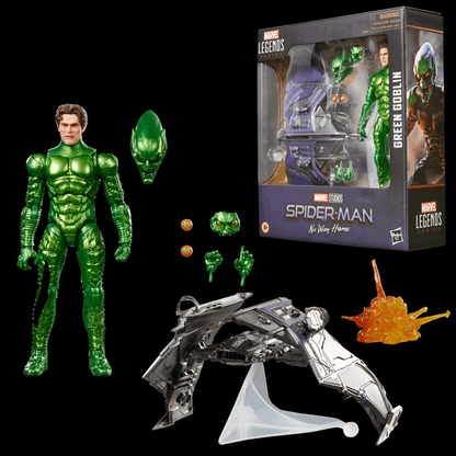 Hasbro Marvel Legends Series Spider-Man: No Way Home 6" Green Goblin.
