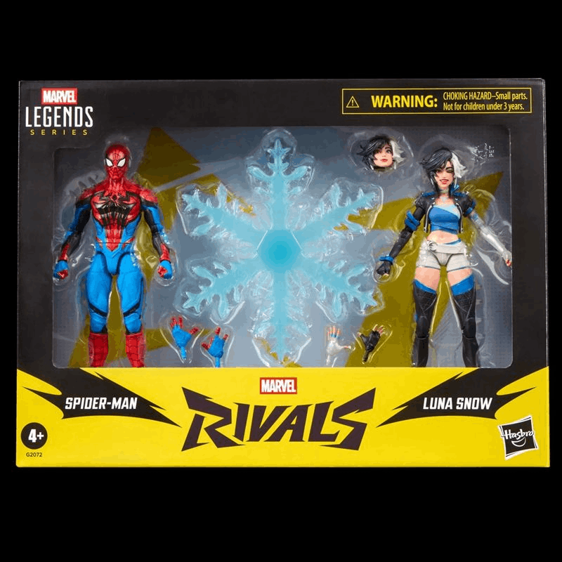 Hasbro Marvel Legends Series Marvel Rivals Spider-Man & Luna Snow 2 Pack