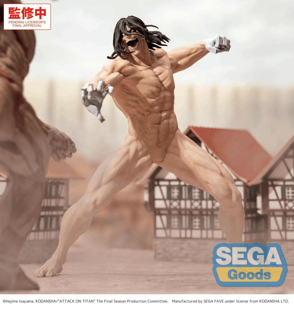 Sega GigantiX "Attack on Titan" -Eren Yeager- Attack Titan Ver.