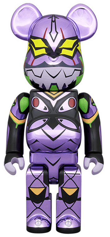 Medicom Toys BE@RBRICK 400% Evangelion Mark.13 (New Paint Chrome Ver.)