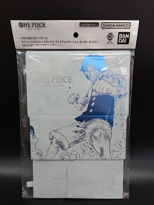 OPTCG Accessories - Official Storage Box Premium Edition (Luffy)