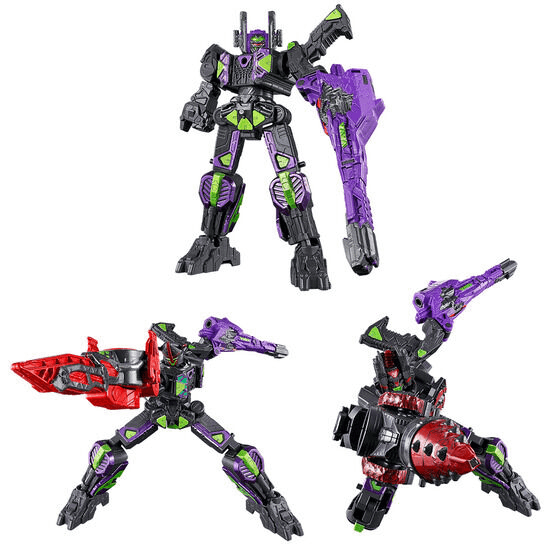 Premium Bandai Candy Toy MINIPLA PB ARK GAVARION GC-R & GAVARION SABER(DARK VER.) & GAVARION DRILL(DARK VER.) W/O GUM
