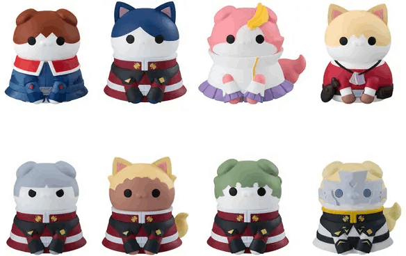 Megahouse MEGA CAT PROJECT Mobile Suit Gundam SEED Nyandam SEED  Cats in Disguise