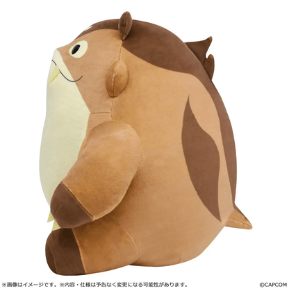 CAPCOM Monster Hunter Wilds Mochi-Cuddly Plush : Wudwud Barrel "B"