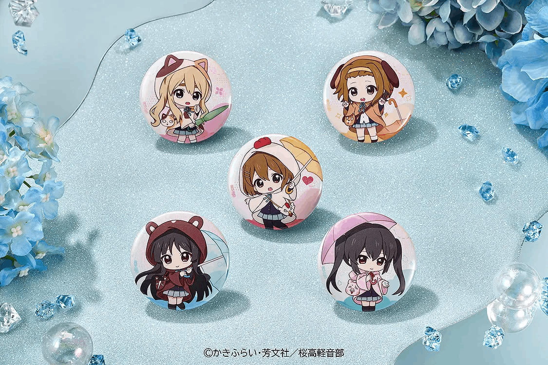 GoodSmile Moment K-ON! "Soft Rain" Series Collectible Badge Box
