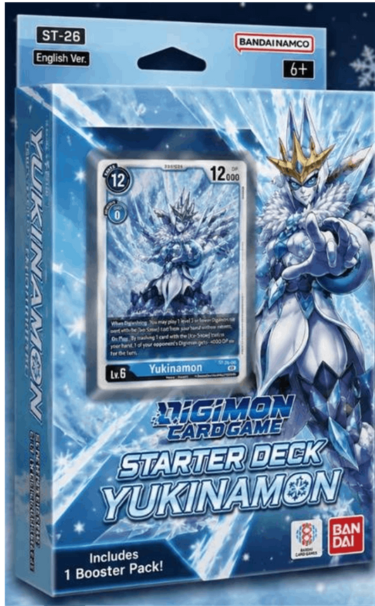Bandai Carddass DIGIMON CARD GAME Starter Deck -Yukinamon- [ST-26] [AE]
