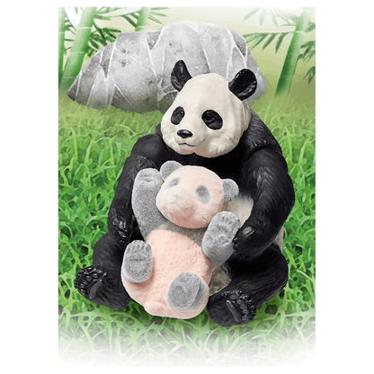 Takara Tomy ANA-FIG Ania Figure AL27 Giant Panda Family