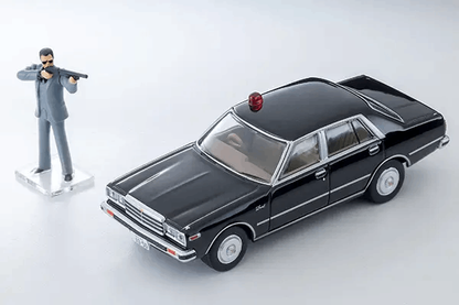 Takara Tomy LV-N MS05 SEIBU KEISATSU Nissan Laurel with Daimon Figure