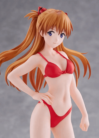 Wave POP UP PARADE Rebuild of Evangelion Beach Queens Asuka Shikinami Langley (Bikini Style) L Size