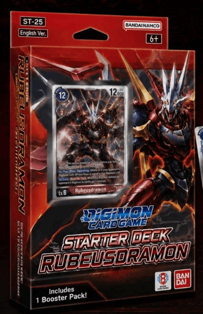 Bandai Carddass DIGIMON CARD GAME Starter Deck -Rubeusdramon- [ST-25] [AE]