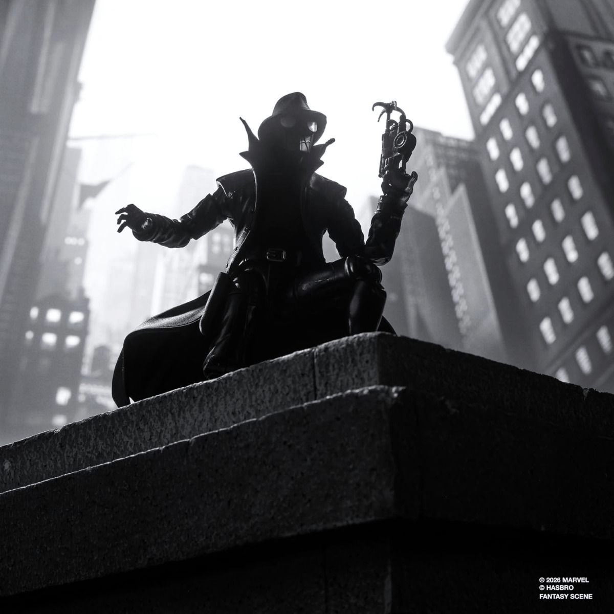 Hasbro Exclusive Marvel Legends Series Retro Cardback 6" Spider-Man Noir