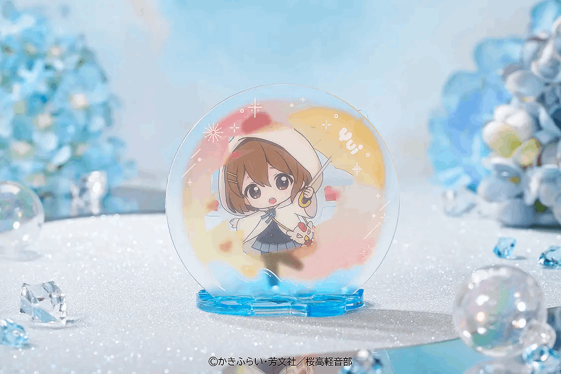 GoodSmile Moment K-ON! Fluffy Rain Series Acrylic Stand Yui Hirasawa