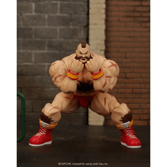 Jada Toys 1:12 Action Figure - Street Fighter II -  Zangie