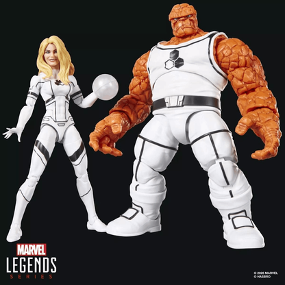 Hasbro Marvel Legends Series Future Foundation 6" Marvel's The Thing & Marvel's Invisible Woman.