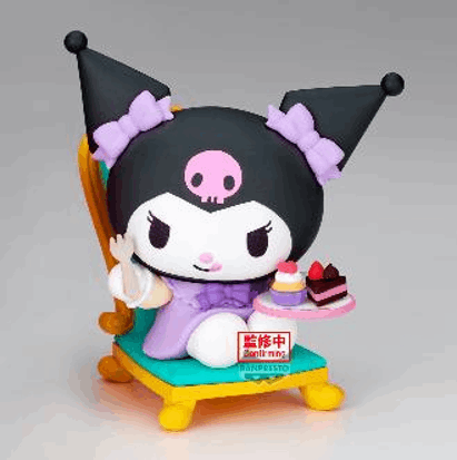 Banpresto SANRIO CHARACTERS FRIENDLY MEMORIES TEA PARTY~MY MELODY KUROMI~(B:KUROMI)
