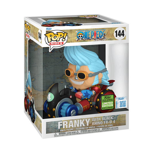 FUNKO - Pop! Rides Deluxe Franky with Black Rhino FR-U 4