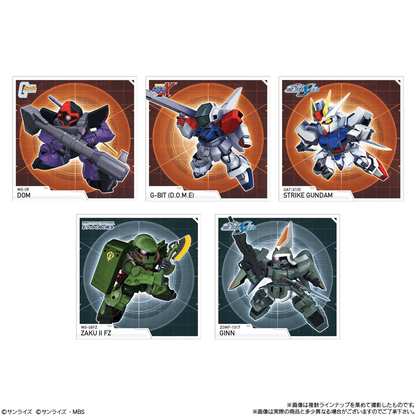 Bandai Candy Toy SD GUNDAM G GENERATION ETERNAL SNACKS 02