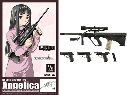 Takara Tomy 1/12 Little Armory [LA-GG04] GUNSLINGER GIRL Angelica AUG / M84 Type