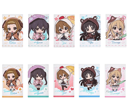 GoodSmile Moment K-ON! Fluffy Rain Series Collectible Instant Photo-Style Card Box