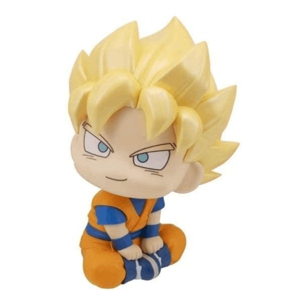 Premium Bandai Megahouse Lookup Dragon Ball DAIMA Super Saiyan Son Goku （mini）& Super Saiyan Vegeta（mini）【with gift】