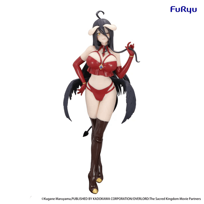 Furyu OVERLORD BiCute Dark Figure -Albedo Red ver.-
