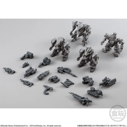 Premium Bandai Candy Toy ARMORED CORE VI FIRES OF RUBICON ASSEMBLE COLLECTION VOL.01 DEFAULT COLOUR SET W/O GUM