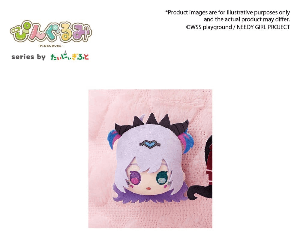 Bushiroad Creative Needy Girl Overdose Pingurumi Mini Figure Purple Lollipop