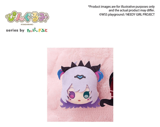 Bushiroad Creative Needy Girl Overdose Pingurumi Mini Figure Purple Lollipop