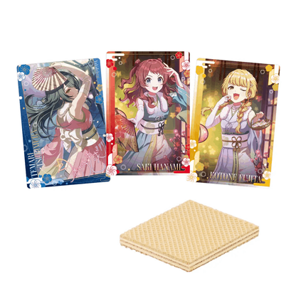 Bandai Candy Toy THE GAKUEN IDOLM@STER WAFER 4