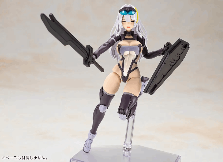 Kotobukiya FRONT MISSION ZENITH GIRL Gray Ver. Non Scale Plastic Model Kit