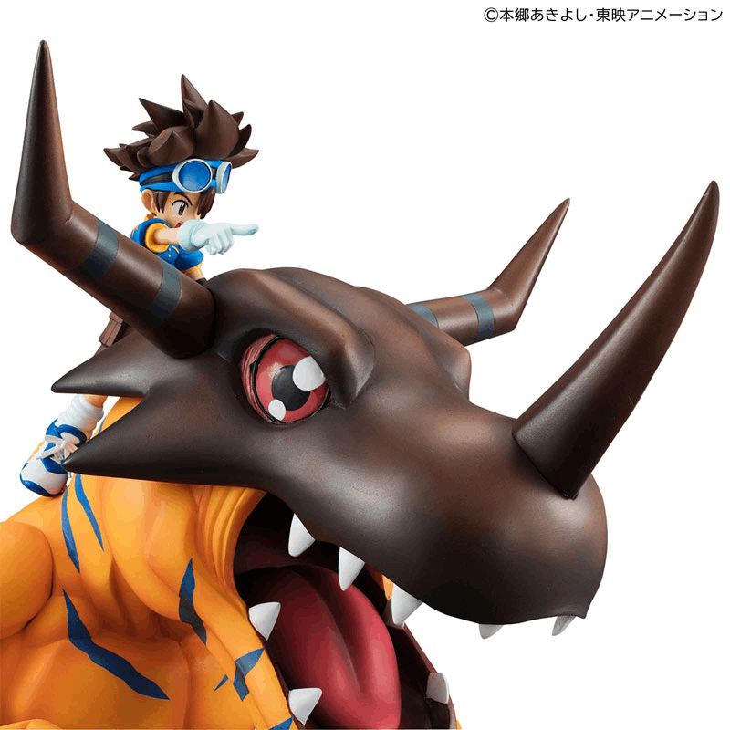 Premium Bandai Megahouse Precious G.E.M. Series Digimon Adventure Greymon & Taichi Yagami （Repeat）