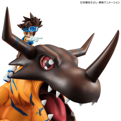 Premium Bandai Megahouse Precious G.E.M. Series Digimon Adventure Greymon & Taichi Yagami （Repeat）